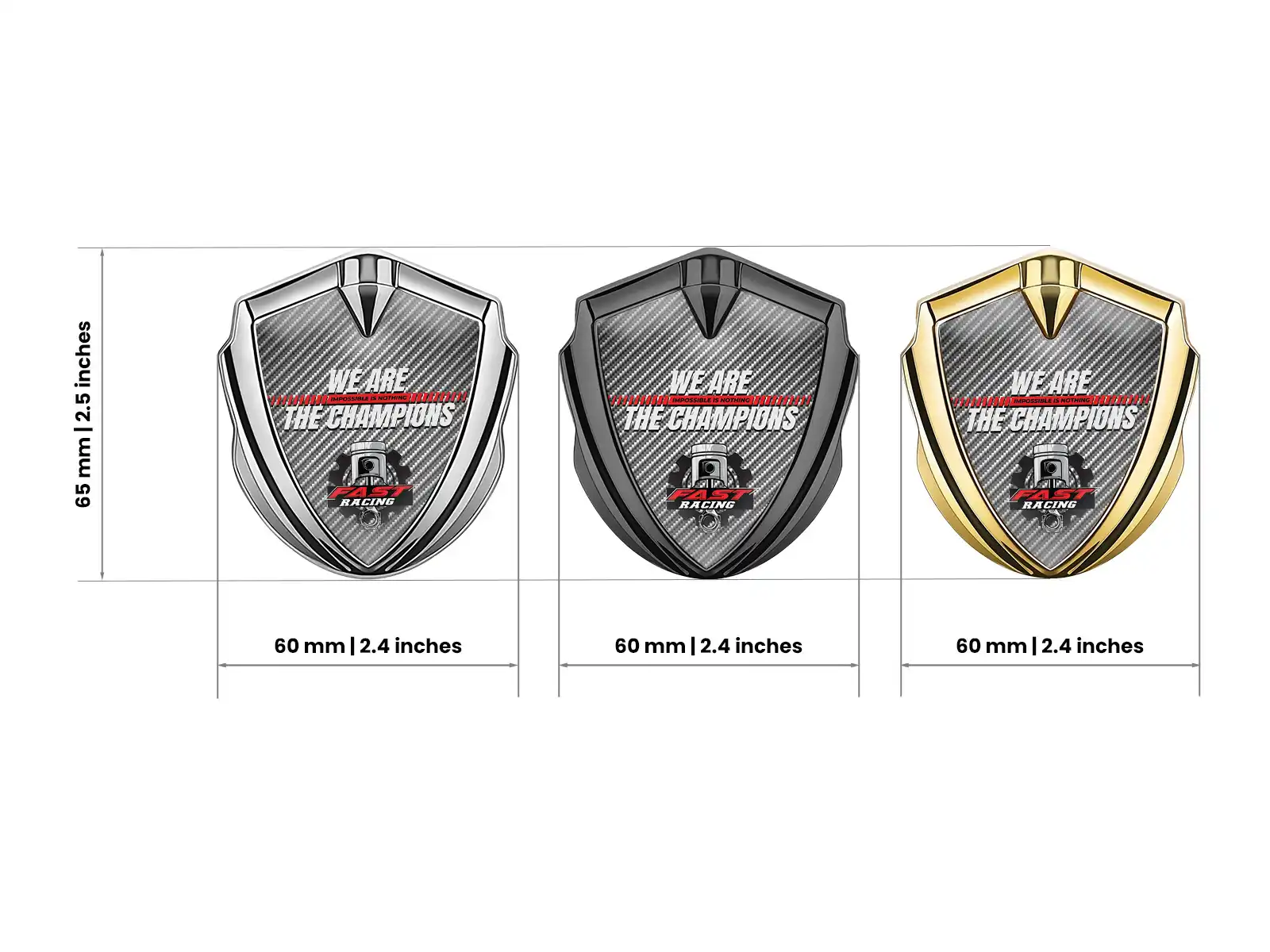 Auto Car Badge Limited Edition Premium Feel